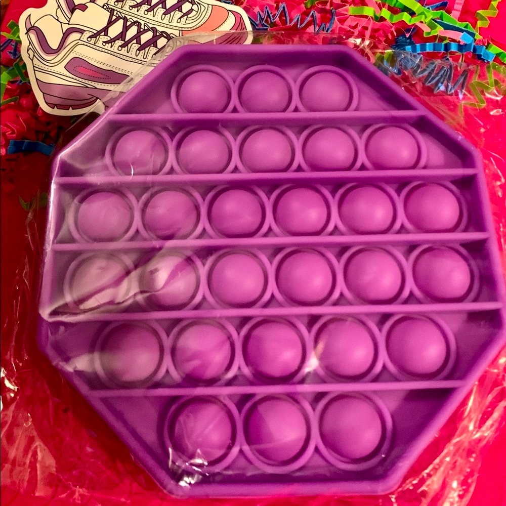 💜 Pop It Hexagon Fidget/Stress Toy